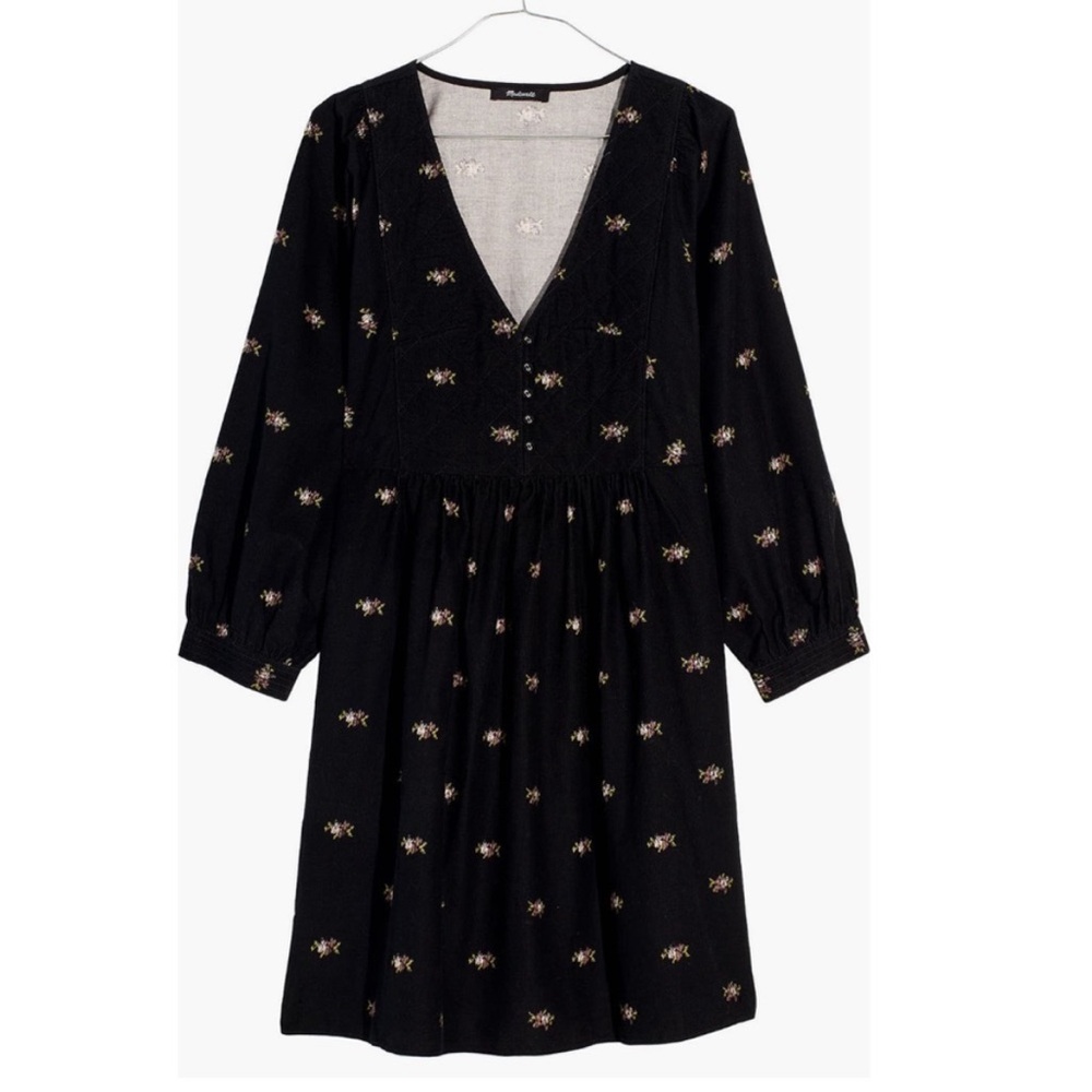 Maxwell Black Floral Dress